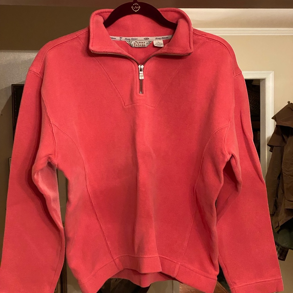 Tommy Bahama 1/4 zip pullover